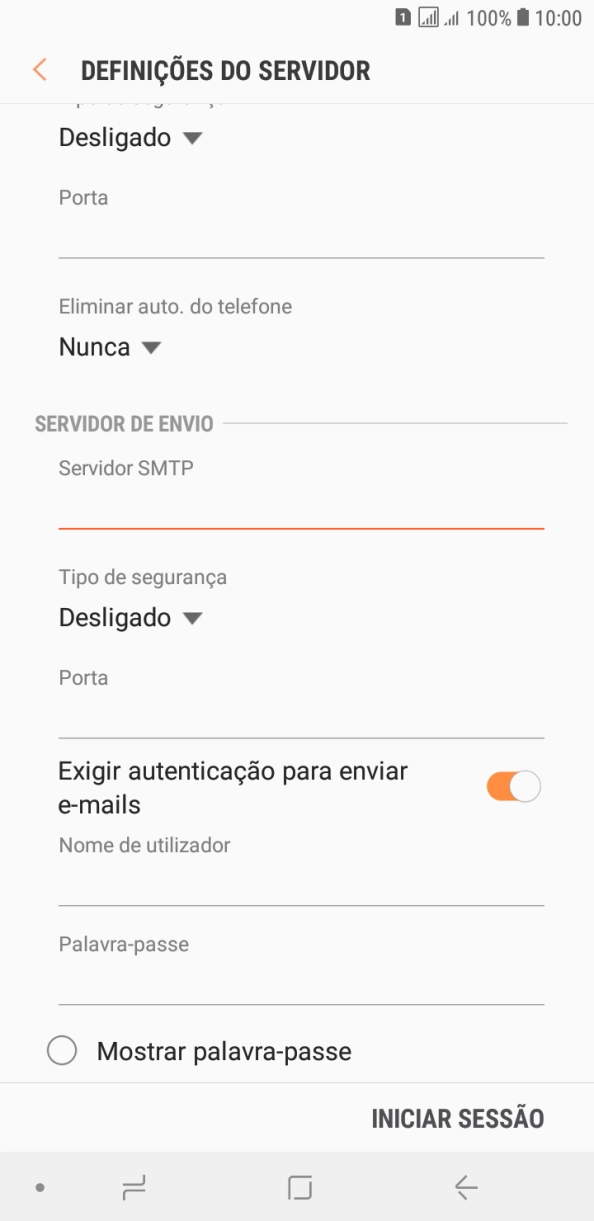 Prima a lista suspensa sob 
