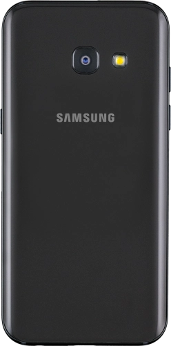 Imagen 2: Vista posterior del Samsung Galaxy A3 (2017) - Black