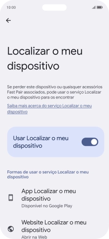 Para voltar ao ecrã inicial, deslize o dedo de baixo para cima a partir da base do ecrã.