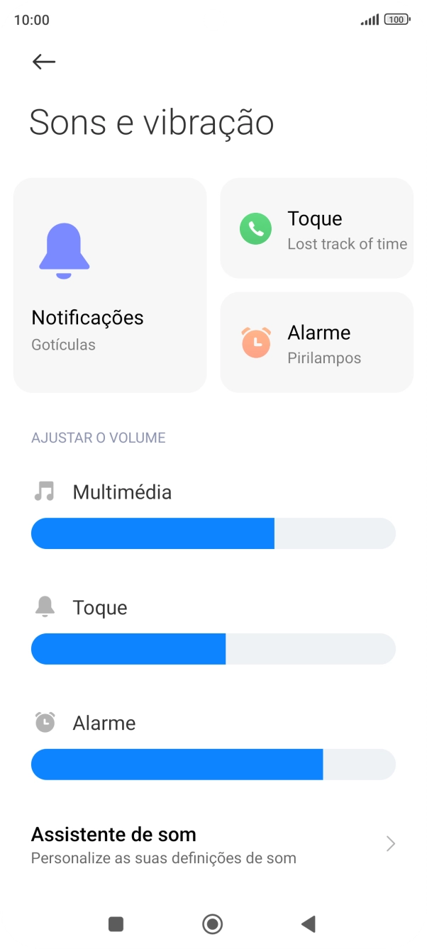 Prima a tecla de início para terminar e voltar ao ecrã inicial.