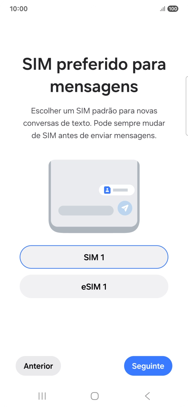 Prima o plano pretendido.