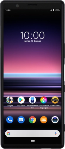 Imagen 1: Vista frontal del Sony Xperia 5 - Black