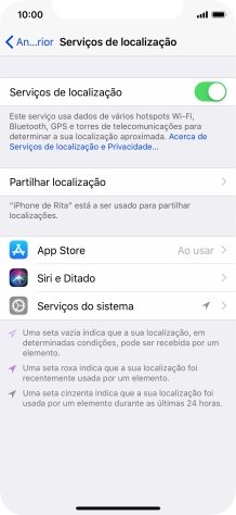 Prima a app pretendida.