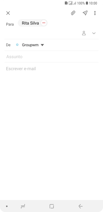Prima Assunto e introduza o assunto pretendido.