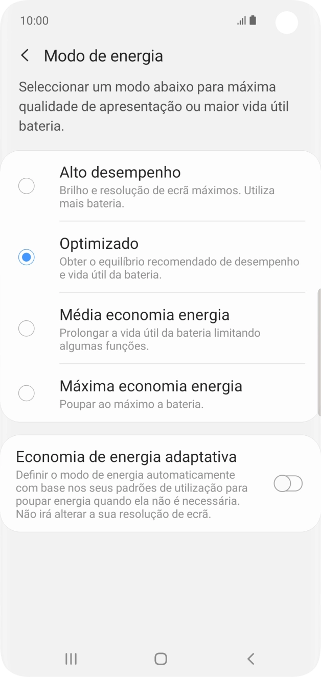 Prima a definição pretendida para ativar a função.