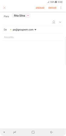 Prima Assunto e introduza o assunto pretendido.