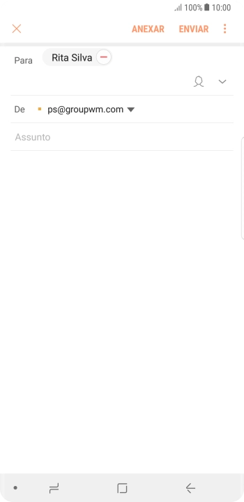 Prima Assunto e introduza o assunto pretendido.