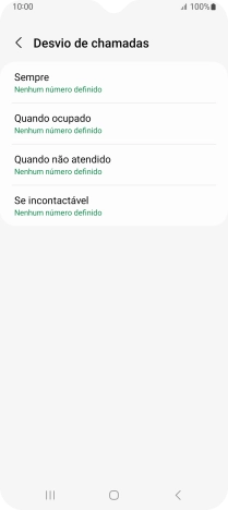Prima a tecla de início para terminar e voltar ao ecrã inicial.