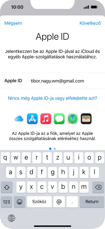 Válaszd a Következő lehetőséget.