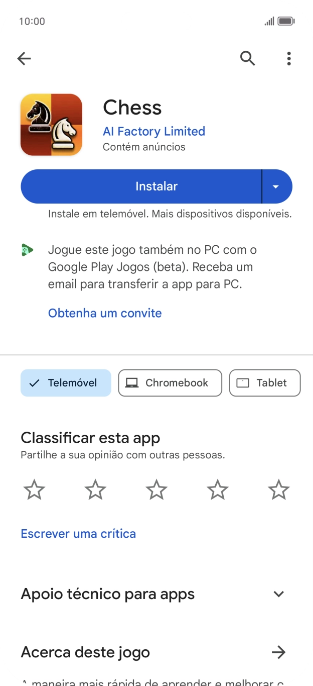 Para voltar ao ecrã inicial, deslize o dedo de baixo para cima a partir da base do ecrã.