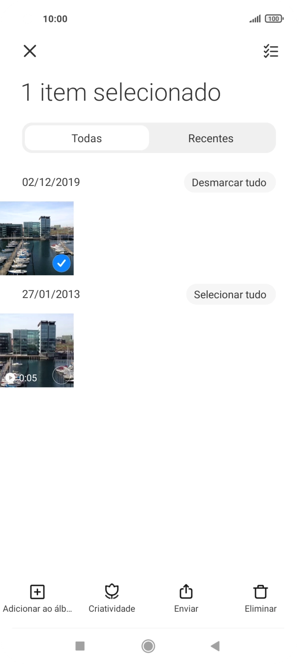Prima Selecionar tudo.