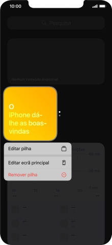 Prima Editar pilha.