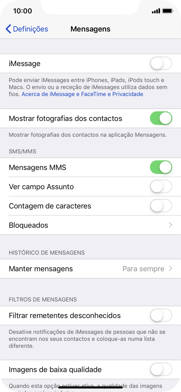 Para voltar ao ecrã inicial, deslize o dedo de baixo para cima a partir da base do ecrã.