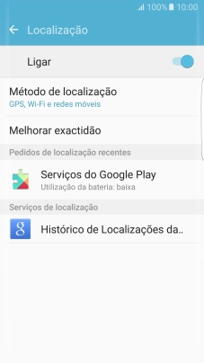 Prima Método de localização.