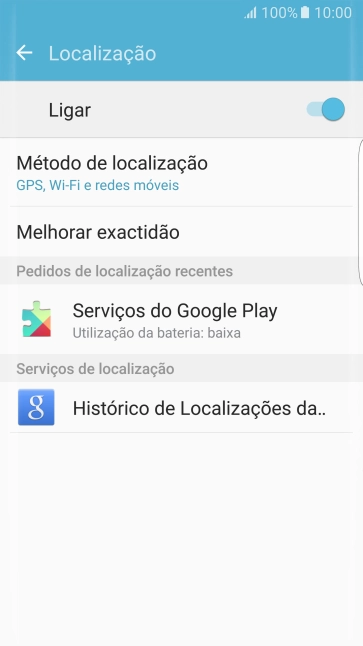 Prima Método de localização.