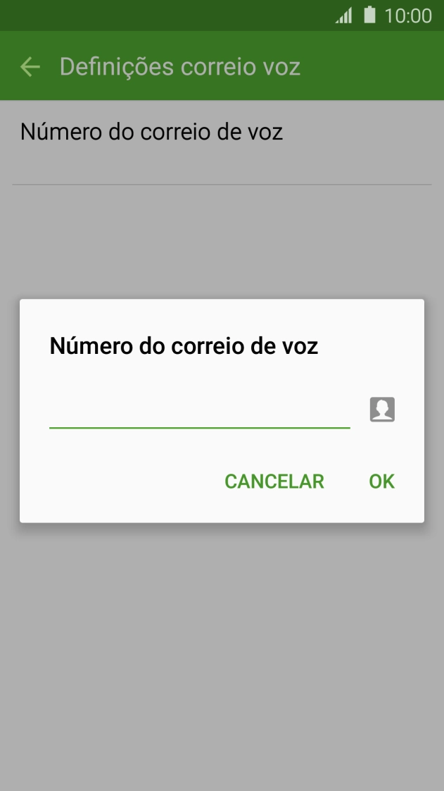 Introduza 123 e prima OK.