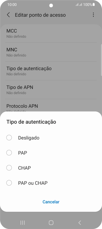 Prima Desligado.