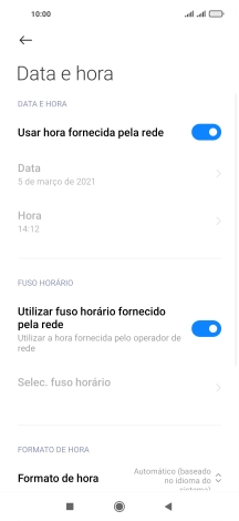 Prima a tecla de início para terminar e voltar ao ecrã inicial.