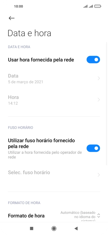 Prima a tecla de início para terminar e voltar ao ecrã inicial.