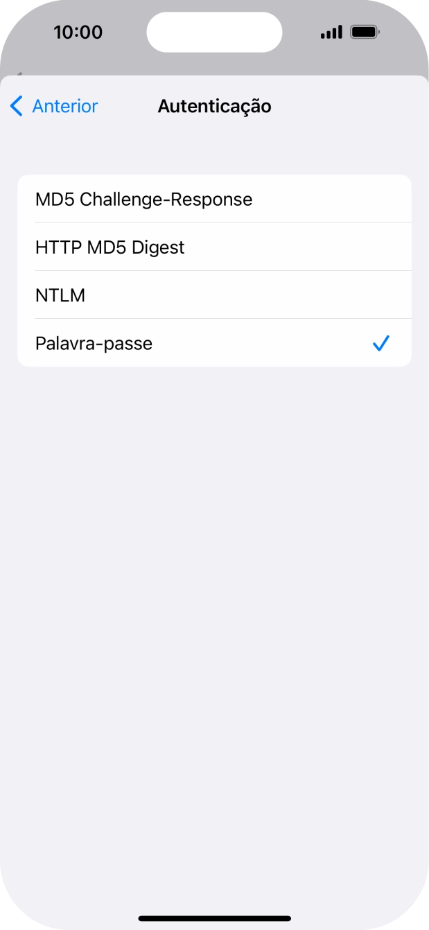 Prima Palavra-passe.