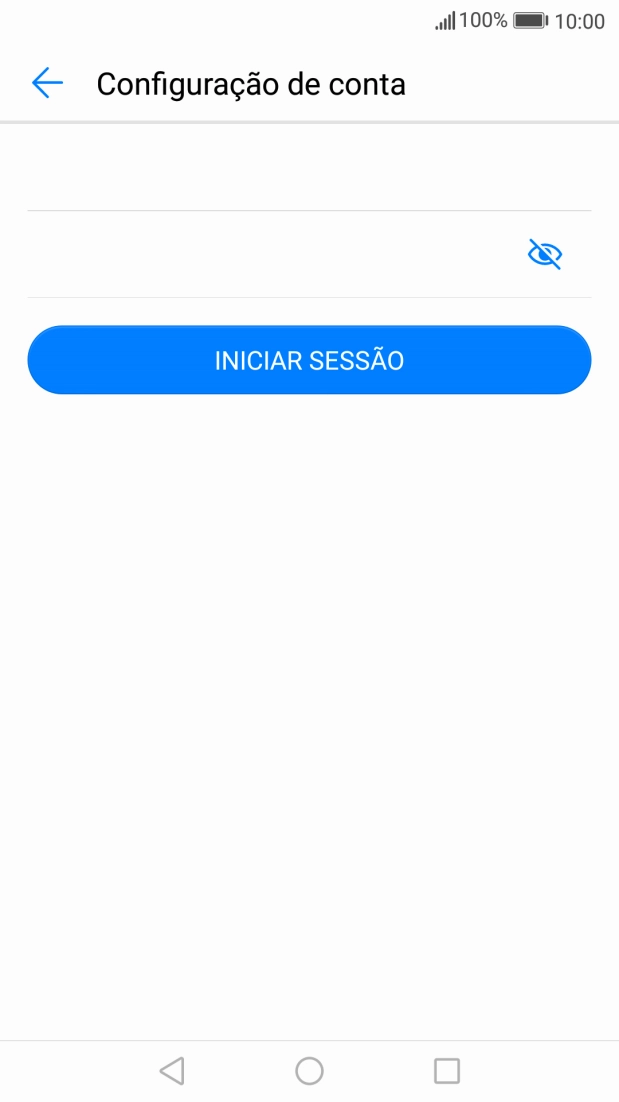 Prima INICIAR SESSÂO.