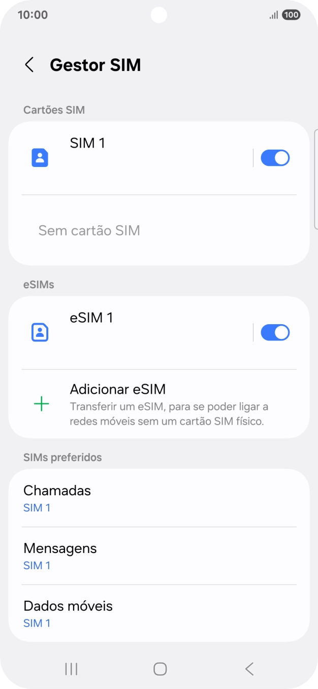 Prima a tecla de início para terminar e voltar ao ecrã inicial.