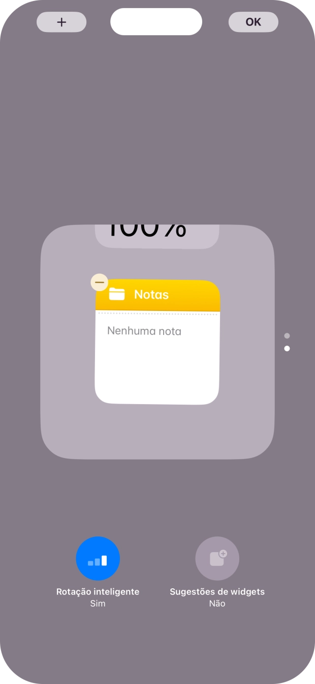 Prima Rotação inteligente para ativar ou desativar a função.