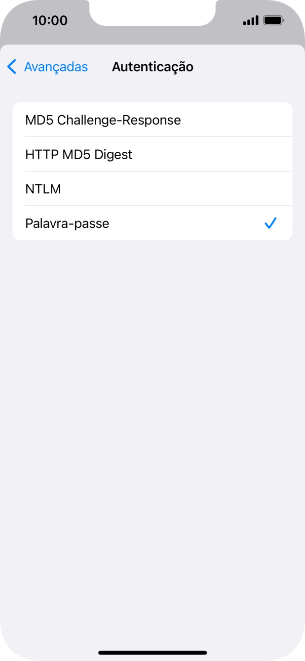 Prima Palavra-passe.