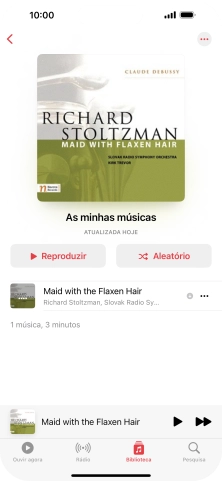 Prima o título da música.
