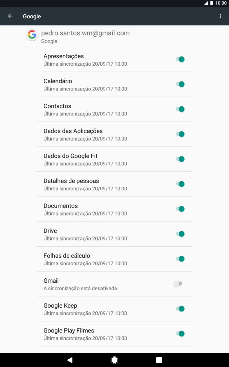 Prima a tecla de início para terminar e voltar ao ecrã inicial.