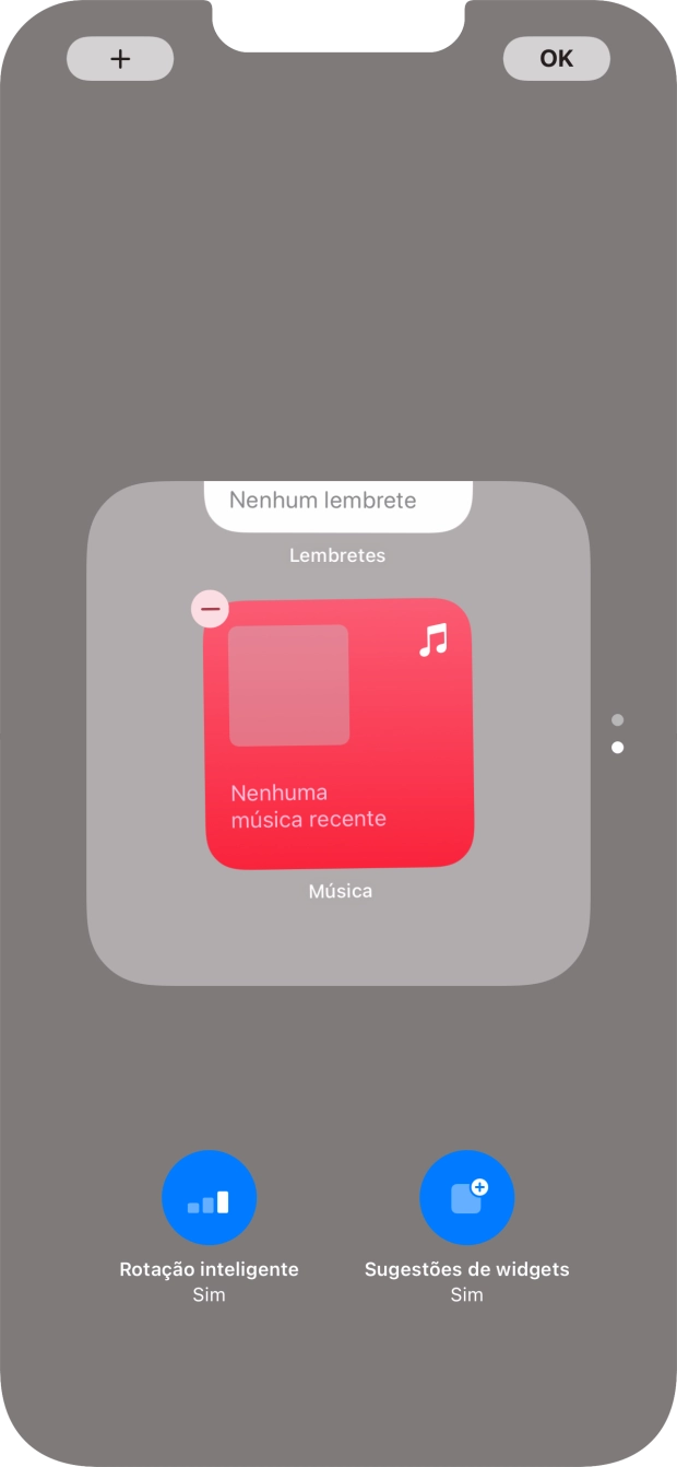 Prima Rotação inteligente para ativar ou desativar a função.