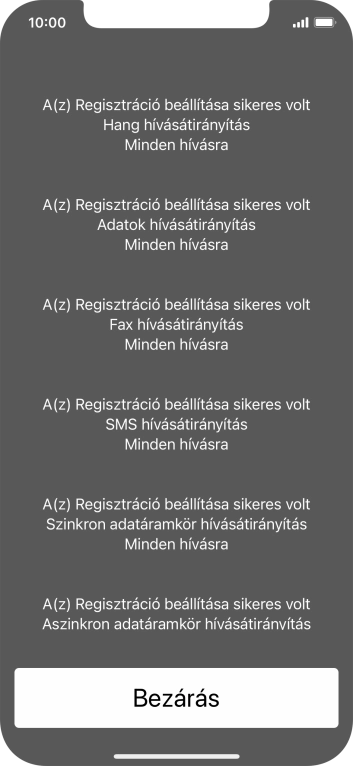 Válaszd a Bezárás lehetőséget.