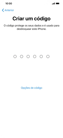 Prima Opções de código.