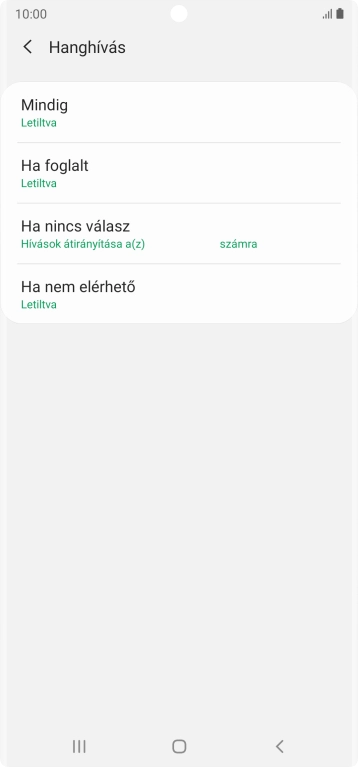 A befejezéshez, és ahhoz, hogy visszatérhess a főképernyőhöz, nyomd meg a főgombot.