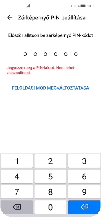 Válaszd a FELOLDÁSI MÓD MEGVÁLTOZTATÁSA lehetőséget.