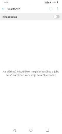 Kattints a csúszkára a funkció bekapcsolásához.