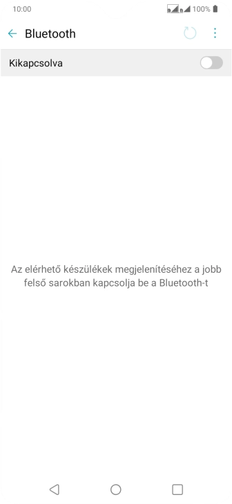 Kattints a csúszkára a funkció bekapcsolásához.