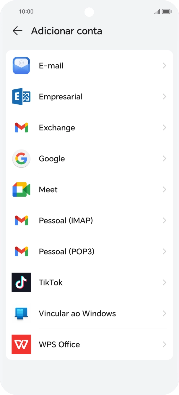 Prima Pessoal (IMAP).