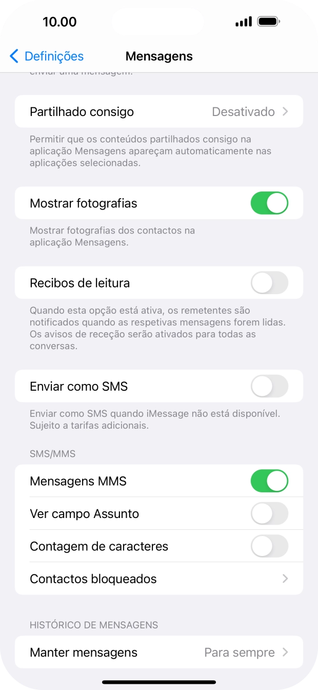 Para voltar ao ecrã inicial, deslize o dedo de baixo para cima a partir da base do ecrã.