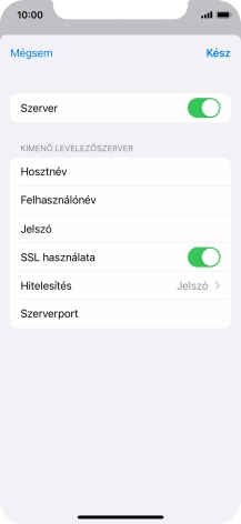 Kattints az „SSL használata” melletti csúszkára a funkció kikapcsolásához.