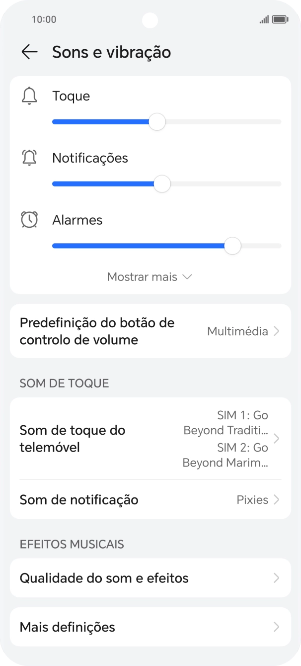Prima Som de toque do telemóvel.