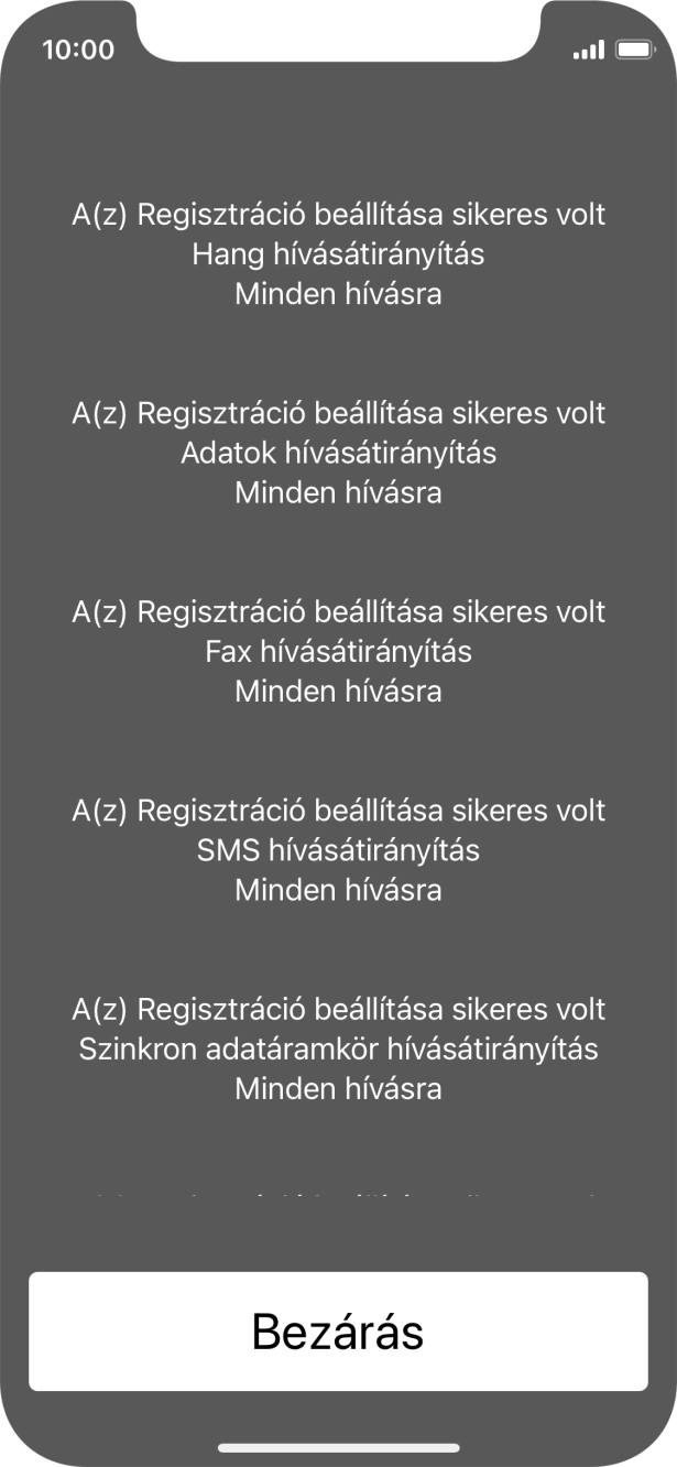 Válaszd a Bezárás lehetőséget.