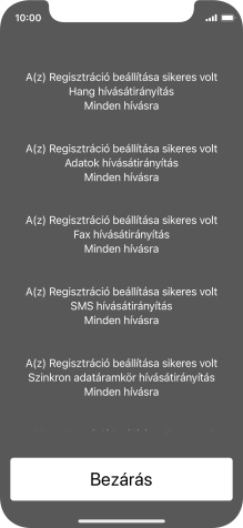 Válaszd a Bezárás lehetőséget.