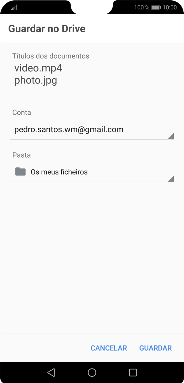 Prima GUARDAR.