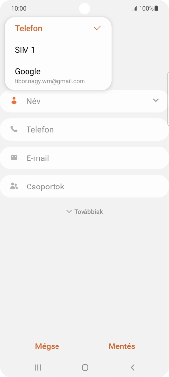 Válaszd a Telefon lehetőséget.