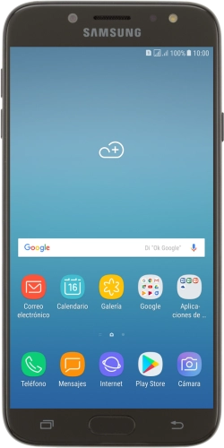 Imagen 1: Vista frontal del Samsung Galaxy J7 2017 (J730F) - Black