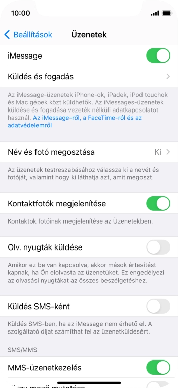 Húzd az ujjad felfelé a kijelző aljáról, hogy visszatérj a kezdőképernyőhöz.