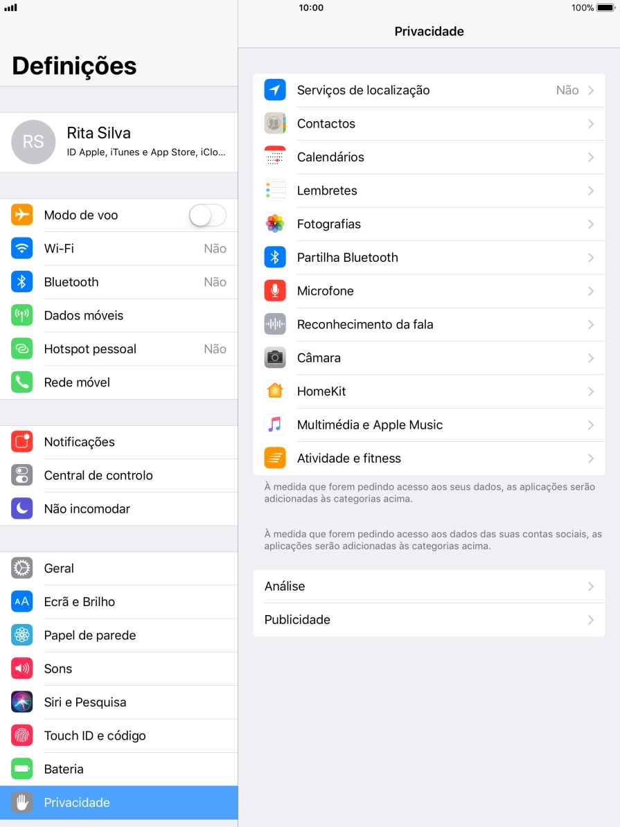 Prima Serviços de localização.