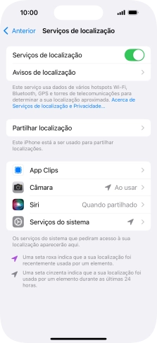 Prima a app pretendida.