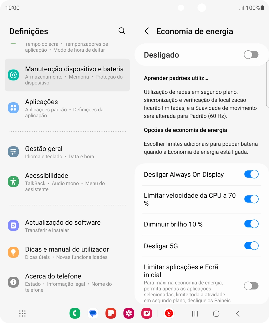 Prima os indicadores  junto das definições pretendidas.